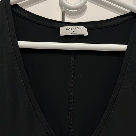 Babaton jersey tank with deep V neckline - Picture 2 of 3